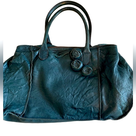 Falorni Handbags - Falorni Teal Handbag
